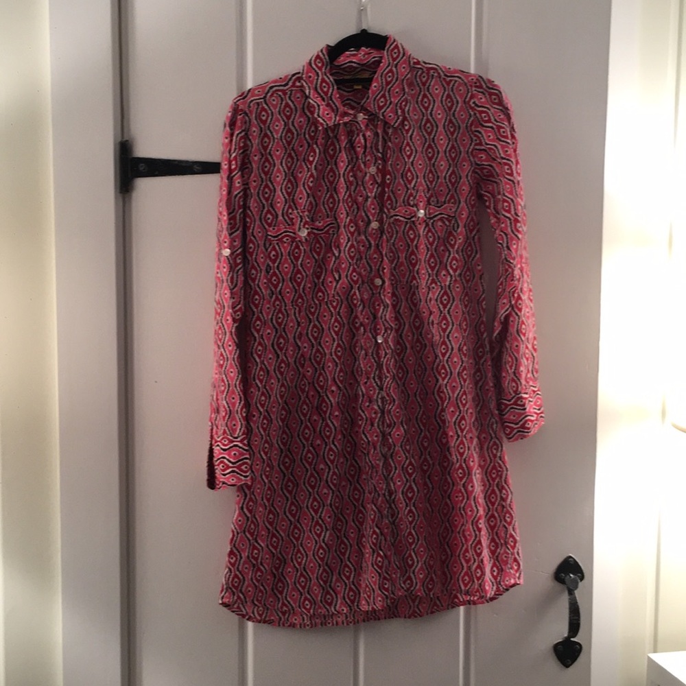 Roberta Roller Rabbit Button Down Dress! - image 1